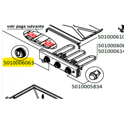 Volant (X2) chrome barbecue CAMPINGAZ 5010006063