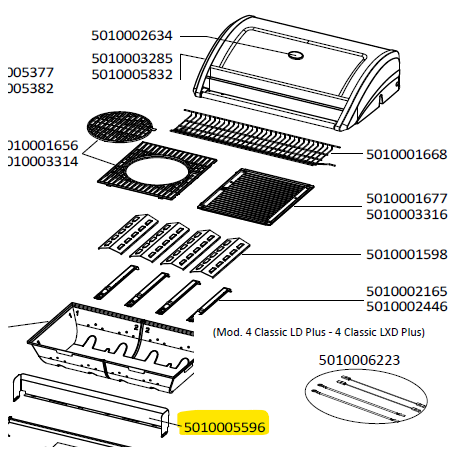 Pare vent barbecue campingaz 5010005596