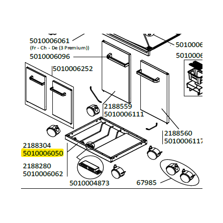 Châssis brillant barbecue CAMPINGAZ 5010006050