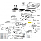 Electrode réchaud latéral barbecue CAMPINGAZ 2187887