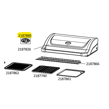 Thermomètre barbecue CAMPINGAZ 2187885