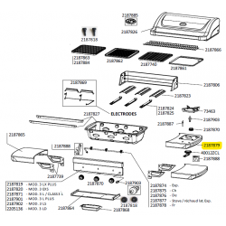 Etagère réchaud latéral barbecue CAMPINGAZ 2187879