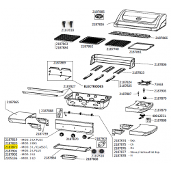 Console noire barbecue CAMPINGAZ 2187871