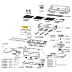 Kit électrodes + supports barbecue CAMPINGAZ 2187869