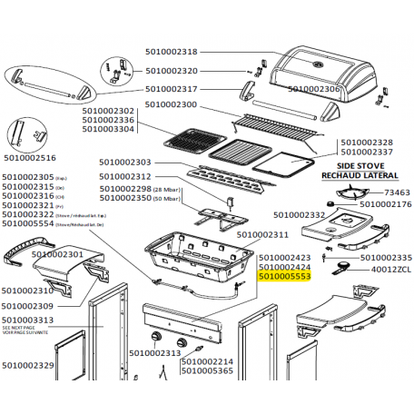 Console 2 série classic EXS barbecue CAMPINGAZ 5010005553