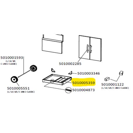 Châsssis depuis 2018 barbecue CAMPINGAZ 5010005359