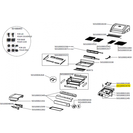 Electrode barbecue CAMPINGAZ 5010002478