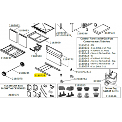 Châssis (modèle sans porte) barbecue CAMPINGAZ 2188738