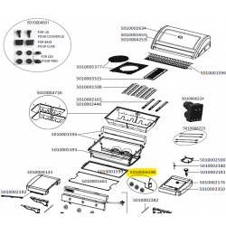 Système rétro-éclairage + câble allumage barbecue CAMPINGAZ 5010005598