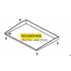 Plaque de cuisson inox + 4 vis supports plancha CAMPINGAZ 5010005406