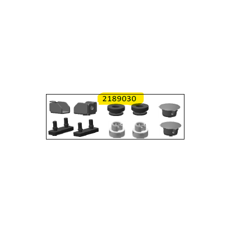 Kit pièces plastiques barbecue CAMPINGAZ 2189030