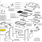 Cadre chariot plancha avant 2018 CAMPINGAZ 5010003313