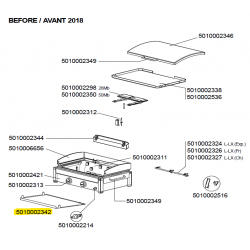 Ecran thermique plancha CAMPINGAZ 5010002342