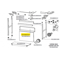 Jupes tôle plancha CAMPINGAZ 5010005547