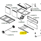 Châssis (modèle sans porte) barbecue CAMPINGAZ 2188739