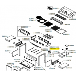 Boitier allumage électronique 4 sorties barbecue CAMPINGAZ 5010006224