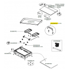 Electrodes + support 28mb plancha CAMPINGAZ 5010004769