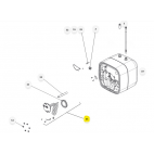 Ensemble résistance blindée 2200W + joint + anode L140 chauffe eau Thermor Atlantic Sauter 030362