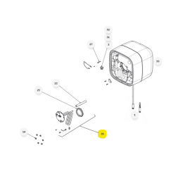 Ensemble résistance blindée 2000W + joint + anode L185 chauffe eau Thermor Atlantic Sauter 030363